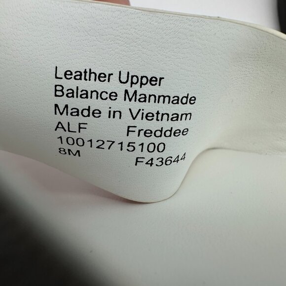 NWOT Alfani Women's Freddee Toe-Ring Flat Leather Slide Sandals, Size 8M,‎ White - Picture 11 of 12